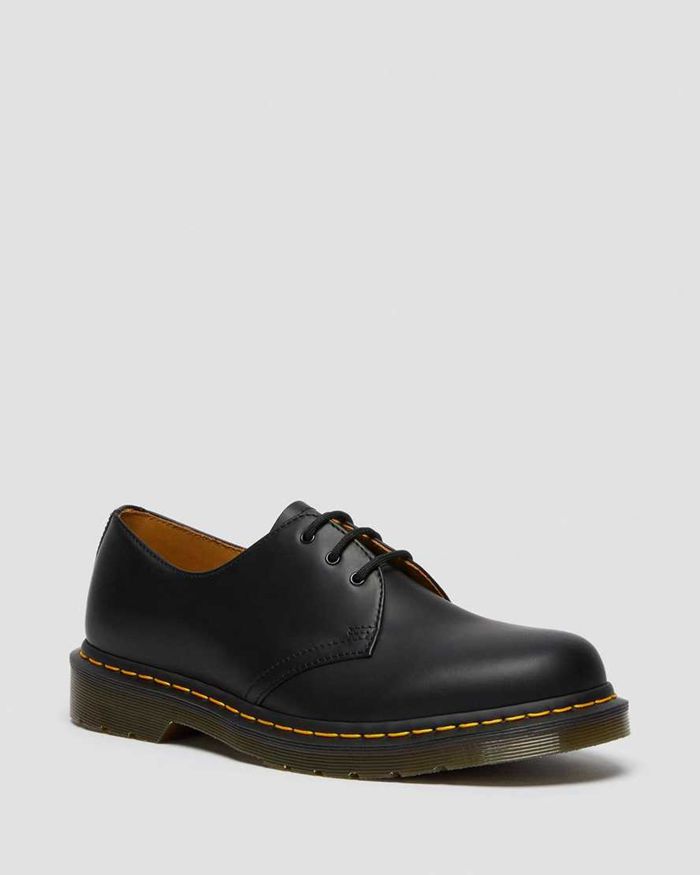 Dr Martens Oxfords Herre Svart 1461 Smooth Læder 1845TQANE